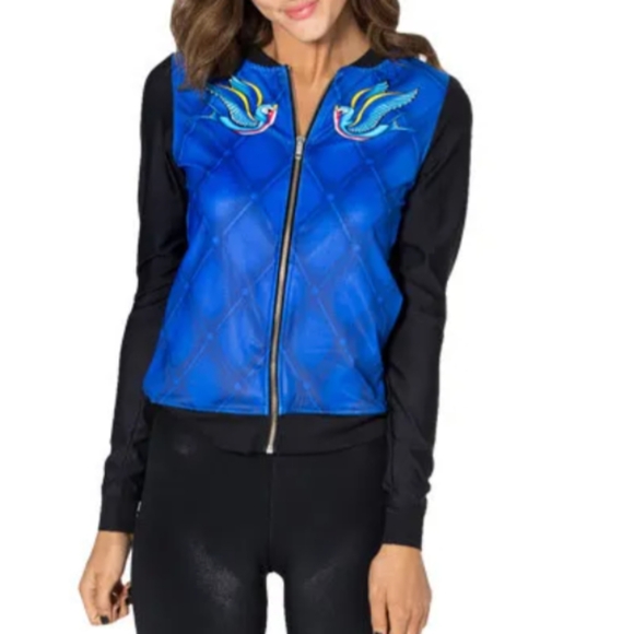 BlackMilk Snow White GF Bomber - Picture 2 of 8